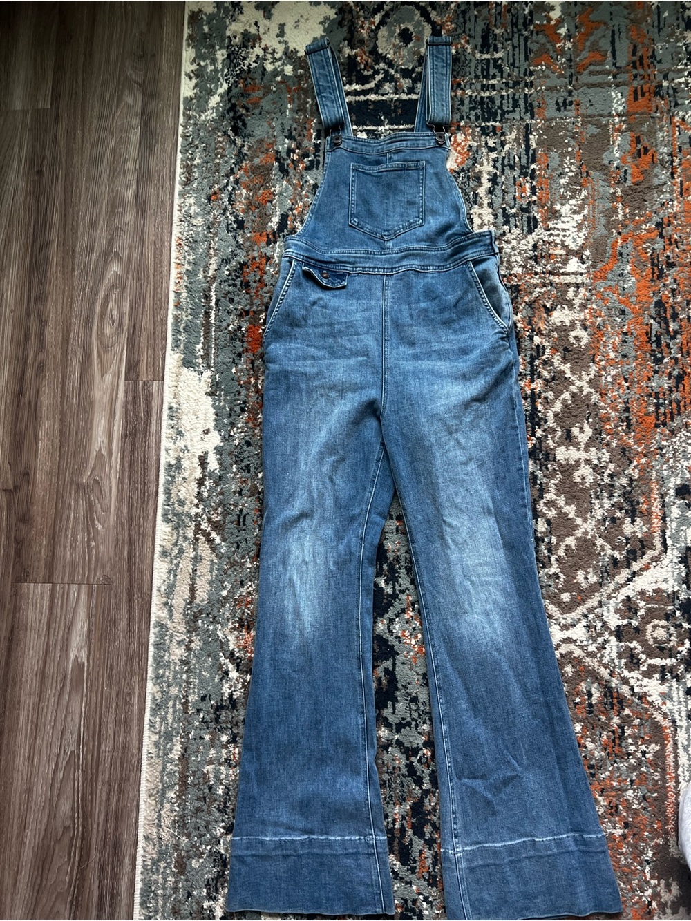 Pilcro by Anthropologie - Medium Blue Denim Overalls